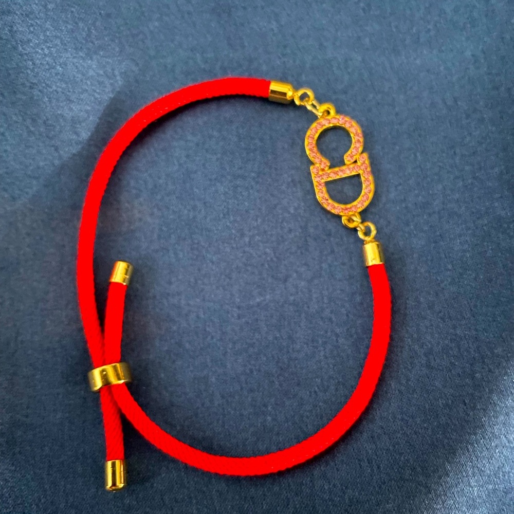 Up Cycle Christian Dior Charm Bracelet